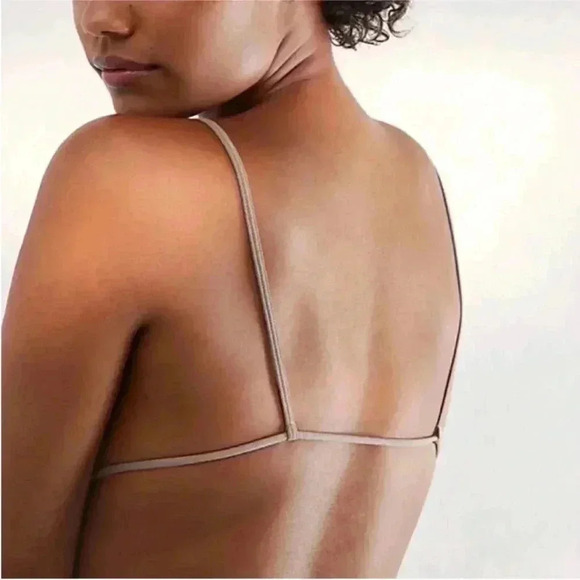 Free People Sammi Triangle Bra White/Blanc M-L/ M-G NWT 🙌🏻✨⏰💭🤝⌛️ - Picture 11 of 16